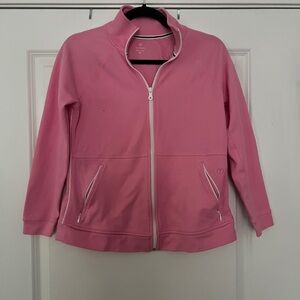 Talbots Pink Full-Zip Jacket